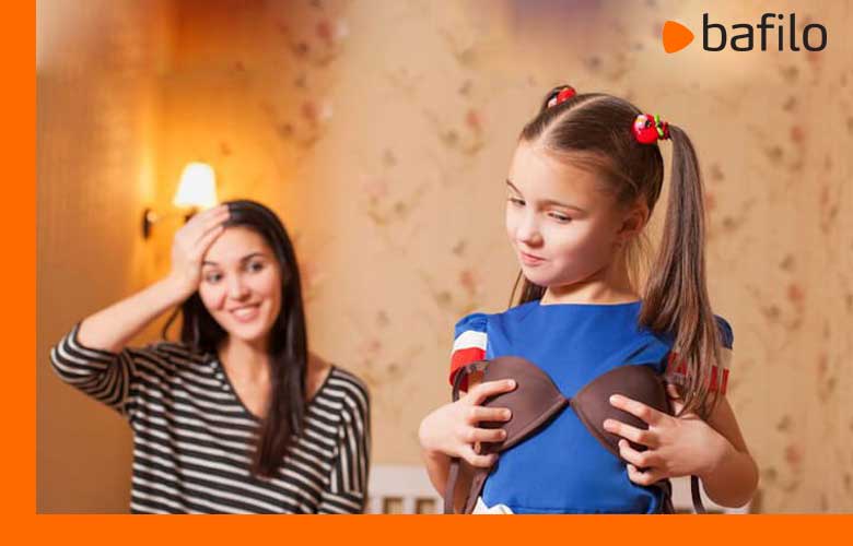 از چه سنی باید شورت و سوتین بپوشیم؟